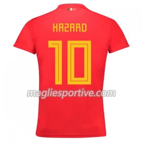 Completo Calcio Belgio Hazard 10 Divisa Prima Mondiali 2018